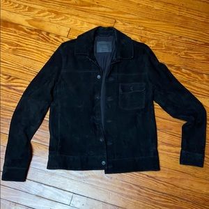 All Saints Suede coat MEN’s size medium